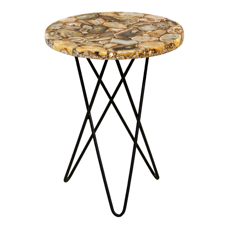 Foundry Select Brackettl Agate End Table Wayfair